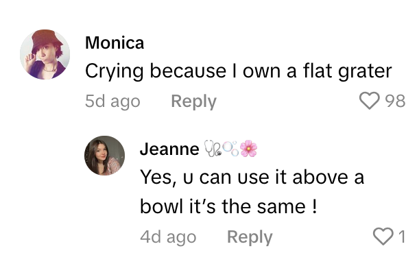 TikTok comment